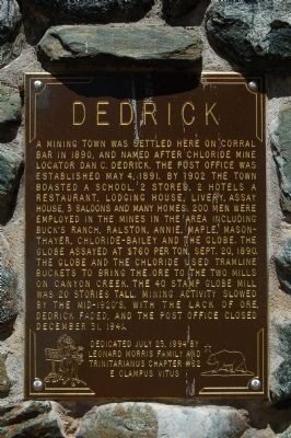 Dedrick Marker image. Click for full size.