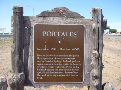 Portales Marker image. Click for full size.