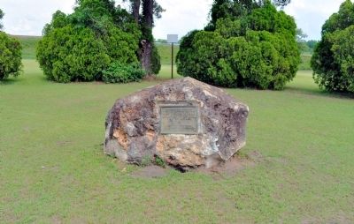 Former location of the General Andrew Jackson Trail Marker. Click for full size. Former location of the General Andrew Jackson Trail Marker image. Click for full size.