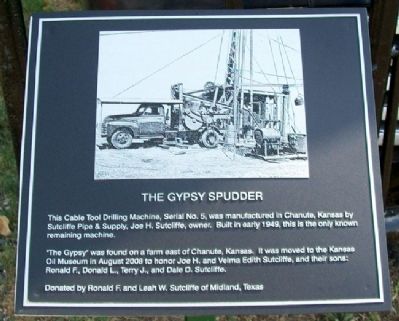 The Gypsy Spudder Marker image. Click for full size.