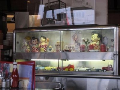Big Boy Display Inside the Restaurant.. Click for full size. Big Boy Display Inside the Restaurant. image. Click for full size.