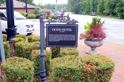 Dodd Hotel Marker. Click for full size. Dodd Hotel Marker image. Click for full size.