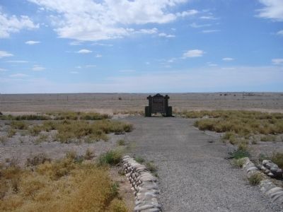 Blackdom Townsite Marker image. Click for full size.