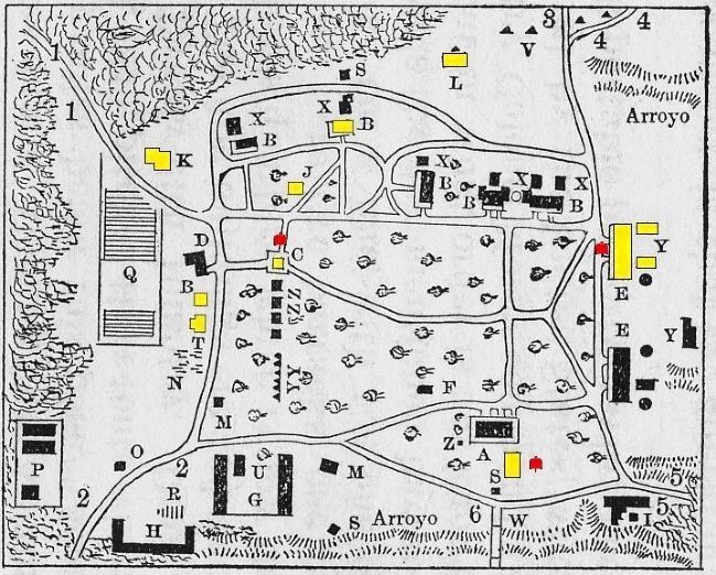 Fort Duncan Post Map image. Click for full size.