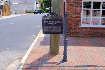 Oliver-Waters-McCollum Warehouses Marker image. Click for full size.