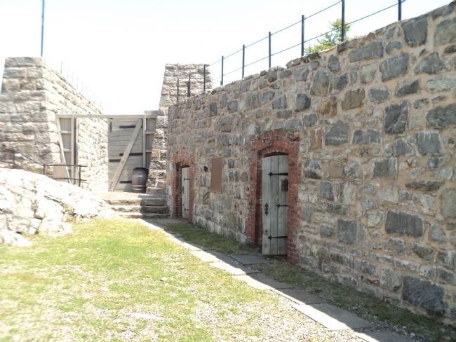 Casemates Marker. Click for full size. Casemates Marker image. Click for full size.