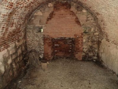 Inside a Casemate. Click for full size. Inside a Casemate image. Click for full size.