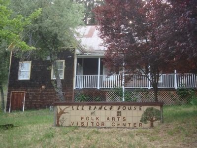 Lee Family Ranch House. Click for full size. Lee Family Ranch House image. Click for full size.