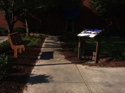 Laurinburg Marker (from Church St) image. Click for full size.