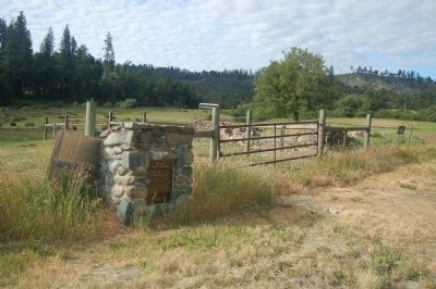 Wilson Ranch Granary Marker. Click for full size. Wilson Ranch Granary Marker image. Click for full size.