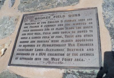 Bronze Field Guns Marker image. Click for full size.