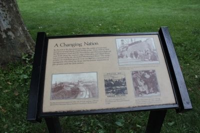 A Changing Nation Marker image. Click for full size.