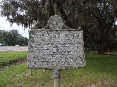 William Bartram Trail Marker image. Click for full size.