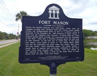 Fort Mason Marker image. Click for full size.