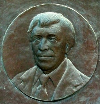 Edwin A. Ulrich Relief on Marker image. Click for full size.