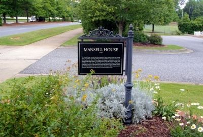 Mansell House Marker image. Click for full size.