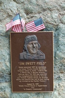 “Jim Sweet Field” Marker. Click for full size. “Jim Sweet Field” Marker image. Click for full size.
