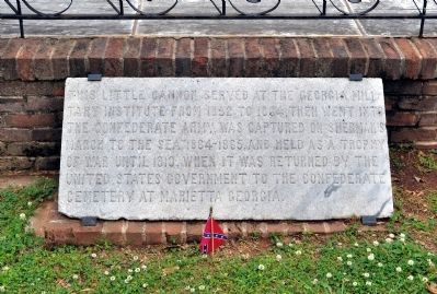 This Little Cannon Marker. Click for full size. This Little Cannon Marker image. Click for full size.
