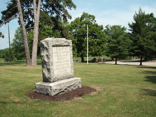 Looking West - - Putnam County Revolutionary War Memorial Marker image. Click for full size.