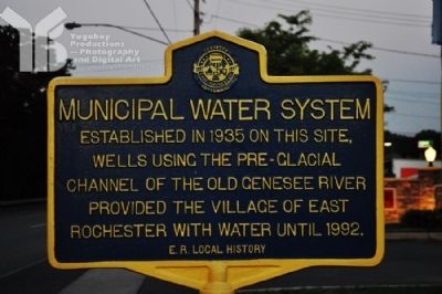 Municipal Water System Marker image. Click for full size.