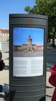 Charlottenburg Palace [<i>Schlo� Charlottenburg</i>] Marker image. Click for full size.