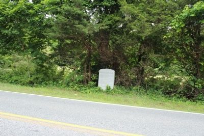 The Old Bay Road Marker image. Click for full size.
