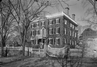 John Brown House (1937), image courtesy of the Historic American Buildings Survey image. Click for full size.