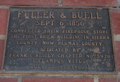 Fuller & Buell Marker image. Click for full size.