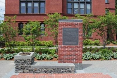 Pembroke College Marker. Click for full size. Pembroke College Marker image. Click for full size.