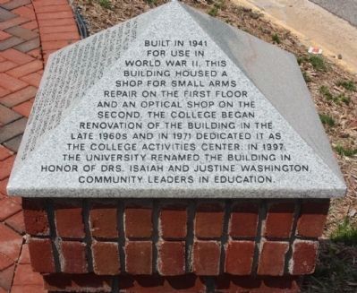 Augusta Arsenal 1941 Marker, right panel image. Click for full size.