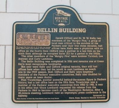 Bellin Building Marker image. Click for full size.