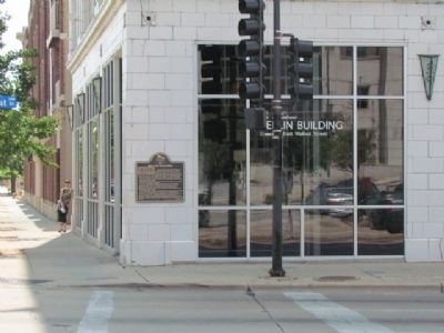 Bellin Building and Marker image. Click for full size.