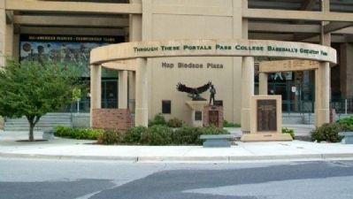 Hap Bledsoe Plaza at Eck Stadium, Wichita State University image. Click for full size.