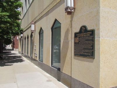 Northern Building and Marker. Click for full size. Northern Building and Marker image. Click for full size.