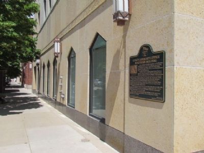 Northern Building and Marker image. Click for full size.