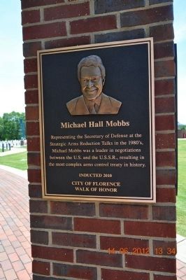 Michael Hall Mobbs Marker image. Click for full size.