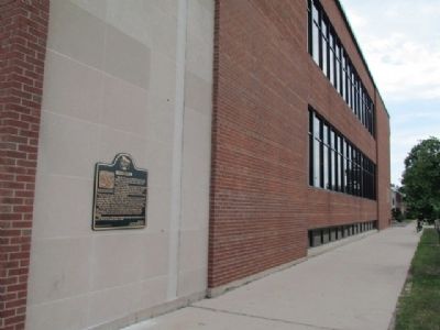 Elks Club and Marker. Click for full size. Elks Club and Marker image. Click for full size.