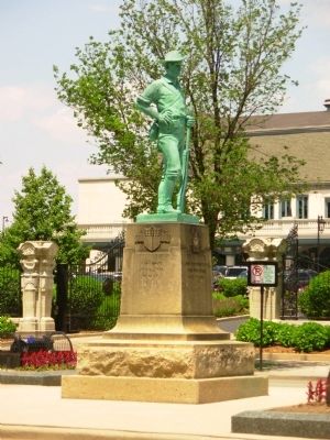 Spanish American War Statue. Click for full size. Spanish American War Statue image. Click for full size.