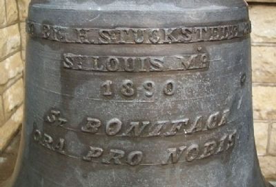 St. Anthony of Padua Roman Catholic Church Bell. Click for full size. St. Anthony of Padua Roman Catholic Church Bell image. Click for full size.