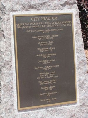 NFL Hall of Fame Members Plaque. Click for full size. NFL Hall of Fame Members Plaque image. Click for full size.