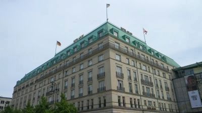 The Hotel Aldon in Pariser Platz. Click for full size. The Hotel Aldon in Pariser Platz image. Click for full size.
