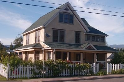 The Clough/Braden Home and Marker. Click for full size. The Clough/Braden Home and Marker image. Click for full size.