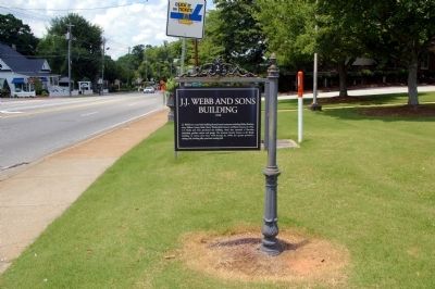 J.J. Webb and Sons Building Marker image. Click for full size.