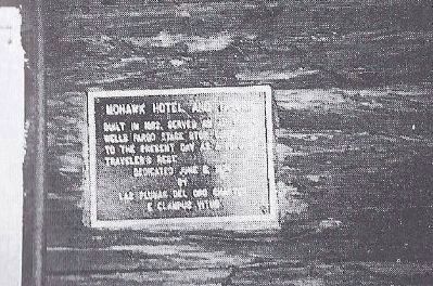 Mohawk Hotel and Tavern Marker image. Click for full size.