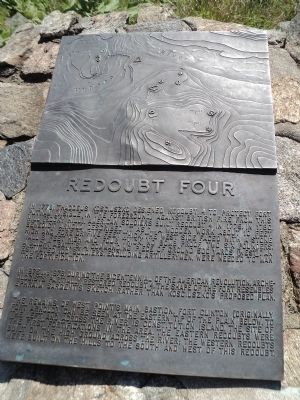 Redoubt Four Marker image. Click for full size.