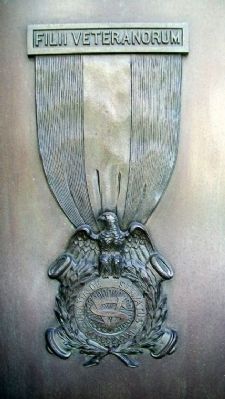 Civil War Soldiers and Sailors Memorial S.V. Emblem image. Click for full size.
