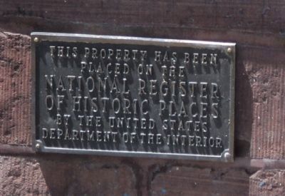 Superintendant's Quarters Marker. Click for full size. Superintendant's Quarters Marker image. Click for full size.