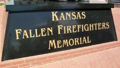 Kansas Fallen Firefighters Memorial image. Click for full size.