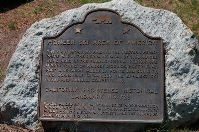 Pioneer Ski Area of America Marker image. Click for full size.