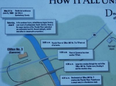The Pacolet River Flood of 1903 Marker image. Click for full size.